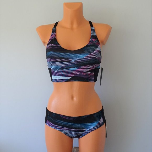 Nike Other - Nike 2 Piece Laser Fuchsia Active Bikini Set New